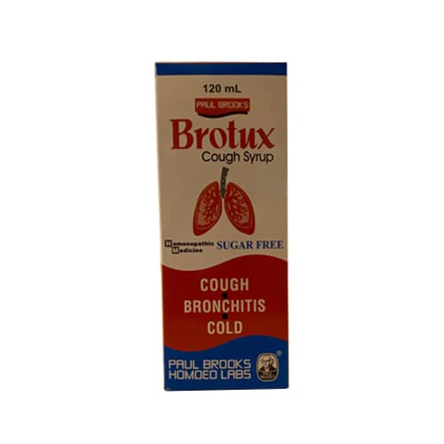 Paul Brooks Brotux Syp Sugar Free 120ml (cough And Cold Remedy)